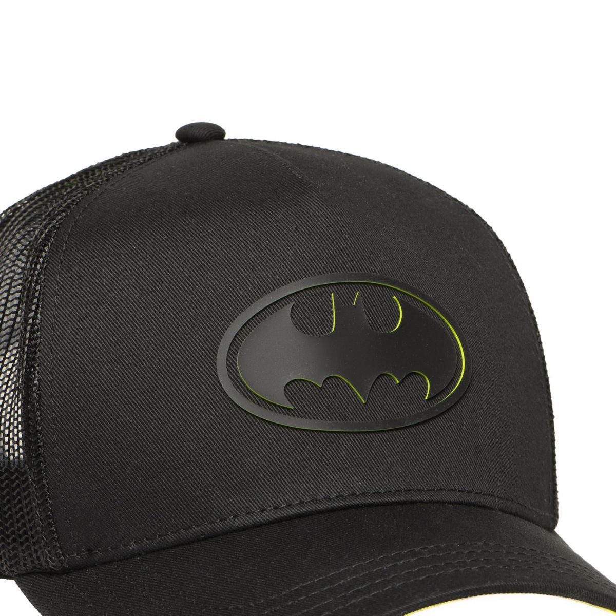 CAPSLAB Casquette trucker avec filet en sergé de coton DC Comics Logo