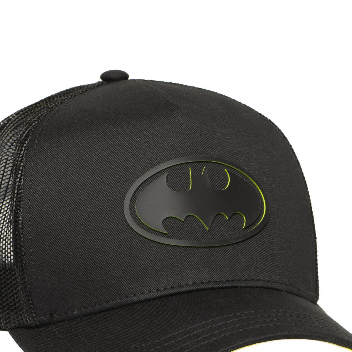 CAPSLAB Casquette trucker avec filet en sergé de coton DC Comics Logo