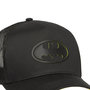 Voir la diapositive 3 : CAPSLAB Casquette trucker avec filet en sergé de coton DC Comics Logo