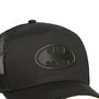 Voir la diapositive 3 : CAPSLAB Casquette trucker avec filet en sergé de coton DC Comics Logo
