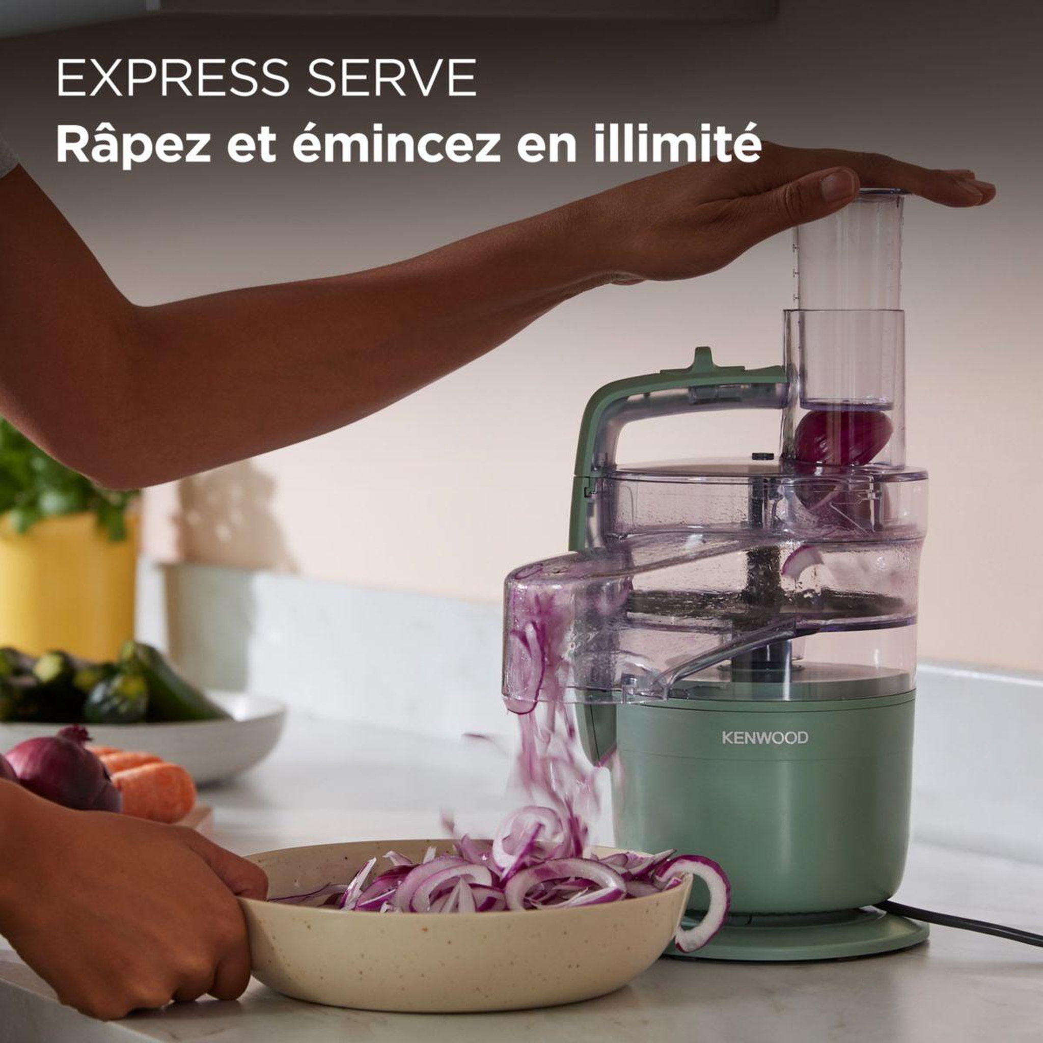 Voir la diapositive 4 : KENWOOD Robot multifonction MULTIPRO GO FDP23.380GR