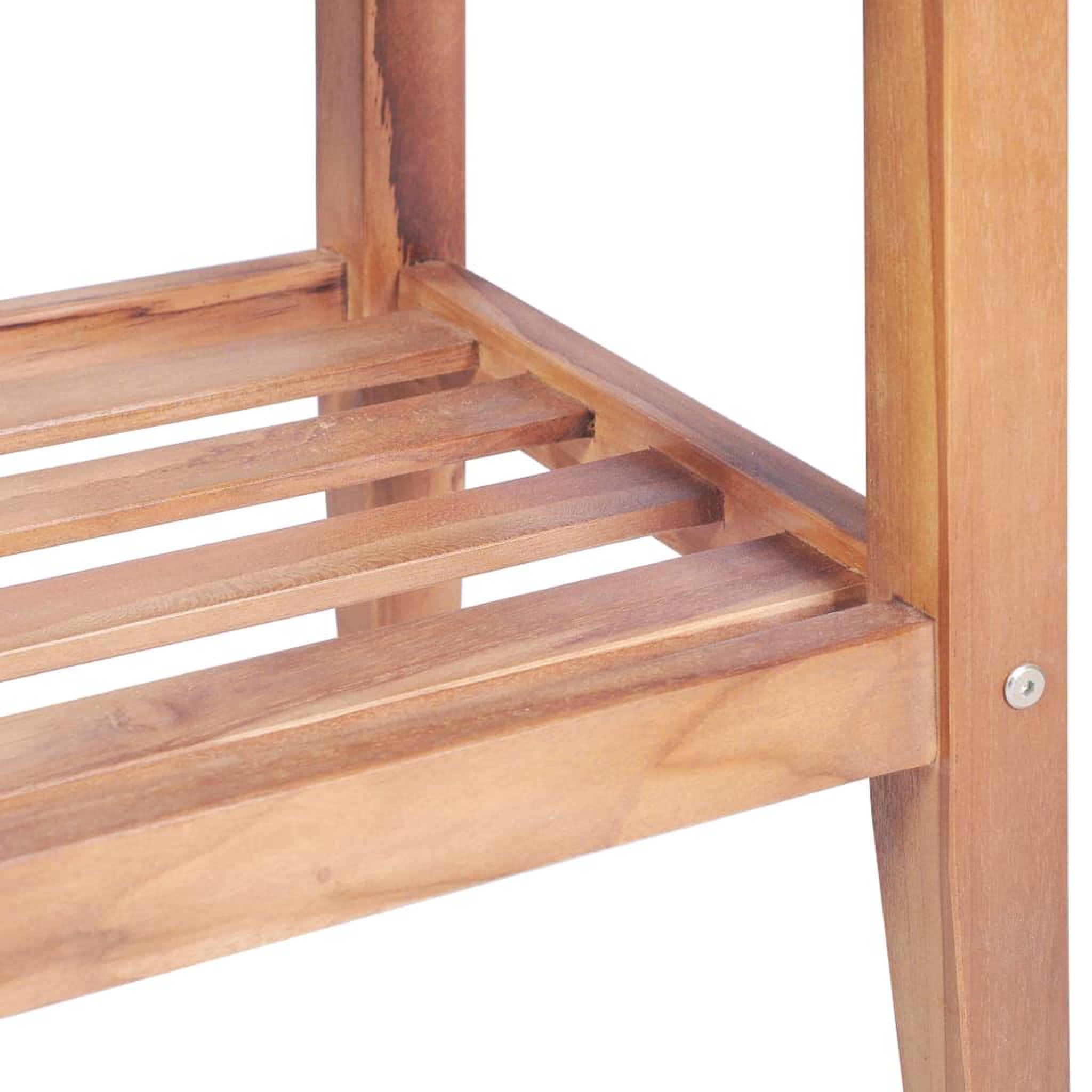 Voir la diapositive 5 : VIDAXL Table basse 40x40x50 cm carree teck solide