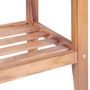 Voir la diapositive 5 : VIDAXL Table basse 40x40x50 cm Carree Teck solide
