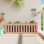Voir la diapositive 1 : VIDAXL Lit sureleve de jardin design de cloture bois douglas massif