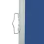 VIDAXL Auvent lateral retractable de patio 100x500 cm Bleu