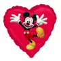 DISNEY Ballon Mickey Mouse hélium coeur