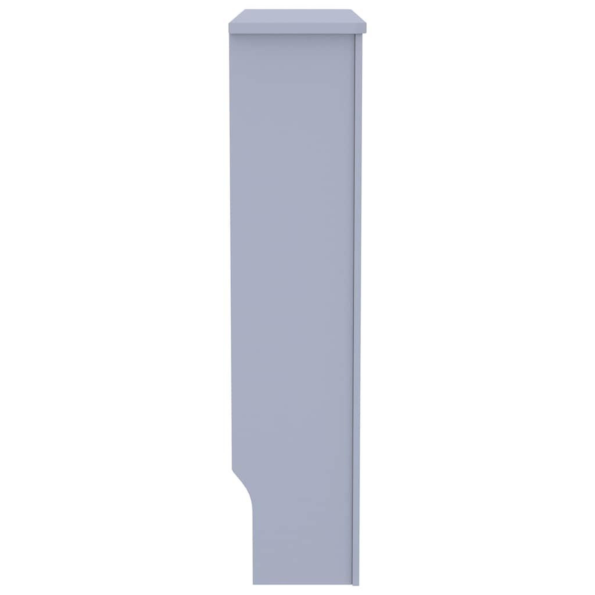 Voir la diapositive 5 : VIDAXL Cache-radiateur MDF Gris 78 cm