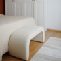 Voir la diapositive 5 : CONCEPT USINE Banc bouclettes blanc JOHNSON