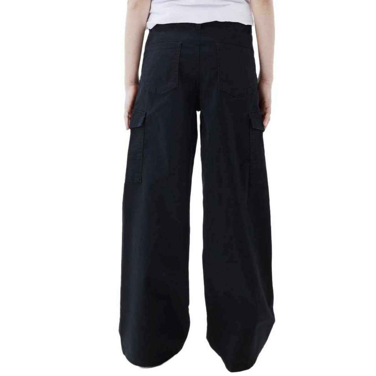 NAME IT Pantalon en Toile  Fille Name it Wide Twill