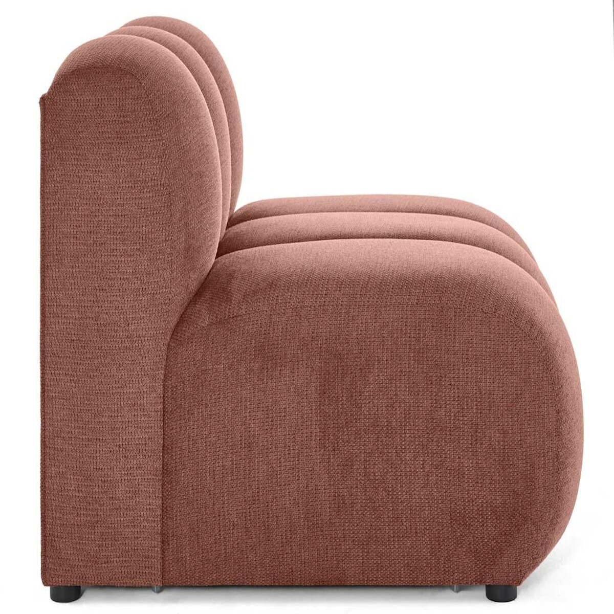 LISA DESIGN Debbie - module d'assise en tissu texturé