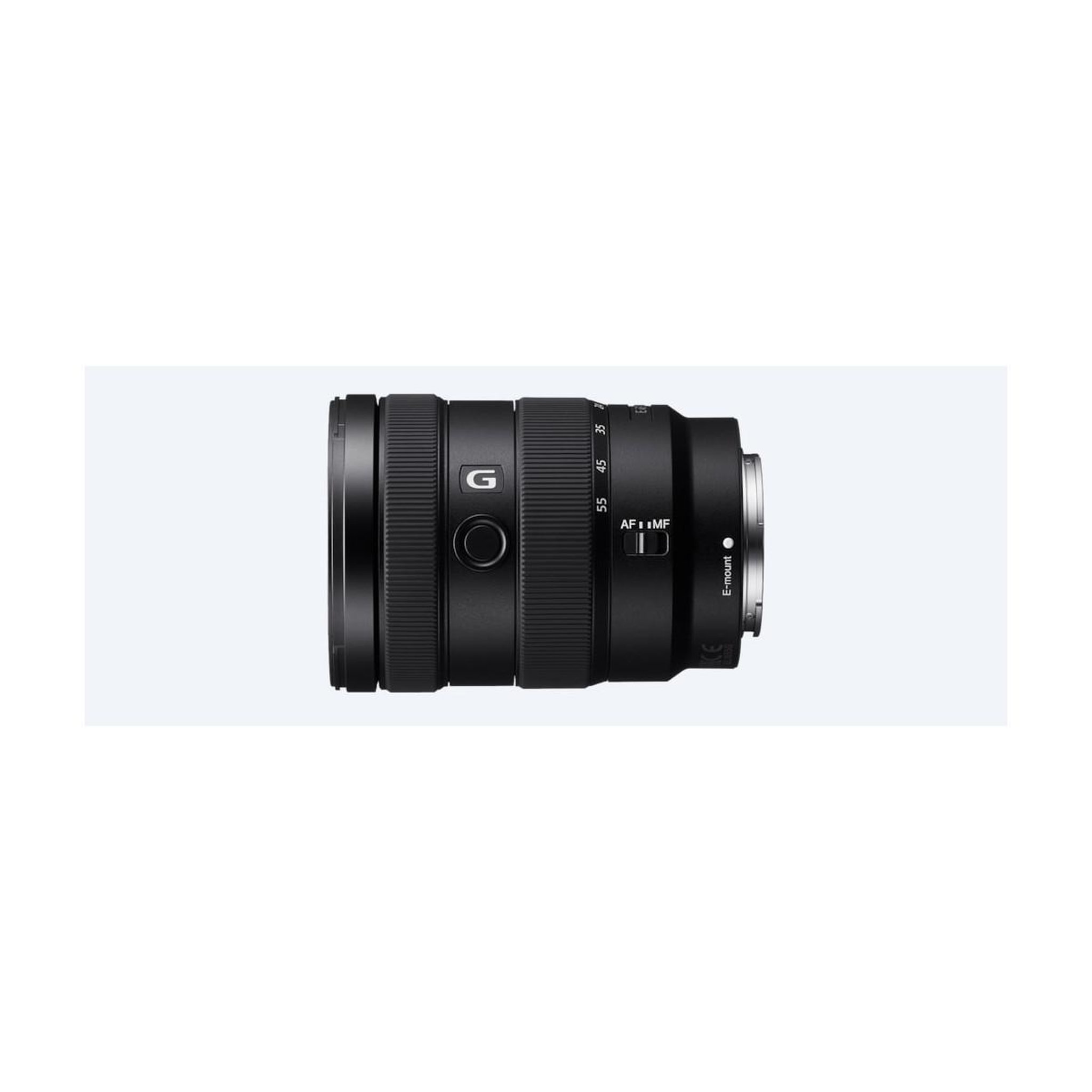 Voir la diapositive 3 : SONY Objectif hybride Sony E 16 55mm f 2.8 G noir