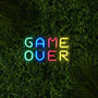 Voir la diapositive 4 : Paris Prix Lampe LED Effet Néon  Game Over  32cm Multicolore