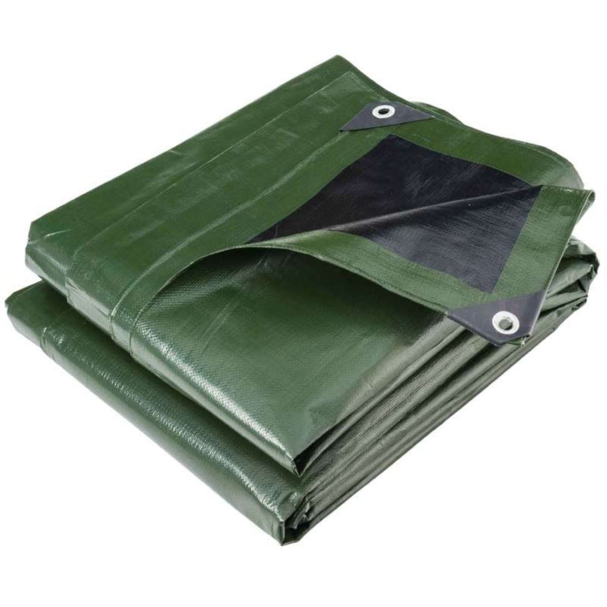  Bâche industrielle 240 g/m2 ultra lourde 3 x 5 m