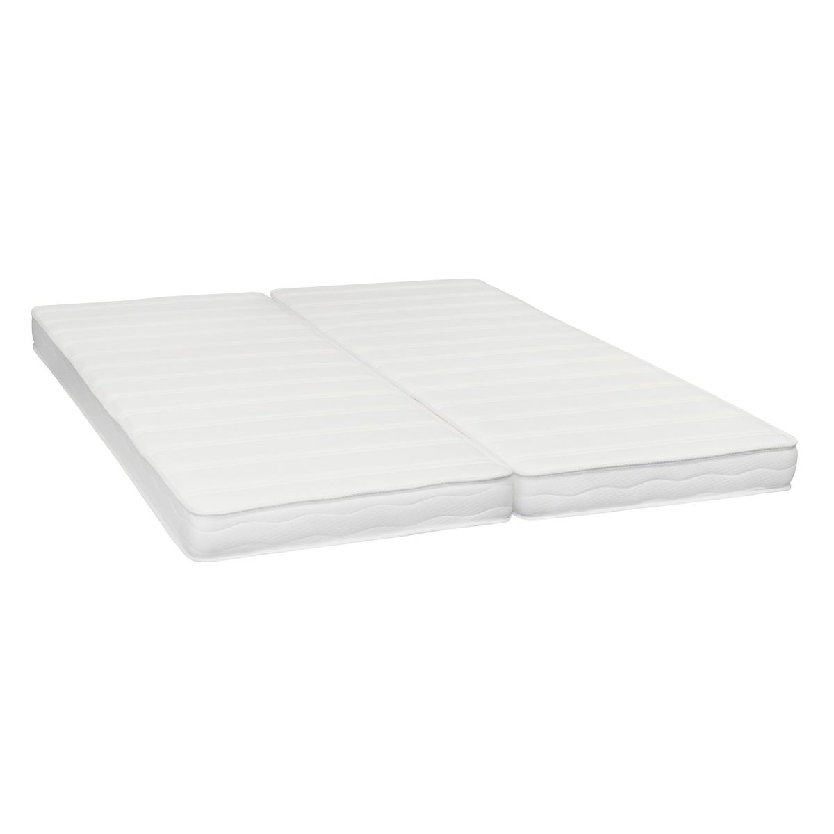 PRESTIGE Collection Ensemble de 2 matelas mousse 90x200 cm MEMORYFLEX pour lit relaxation