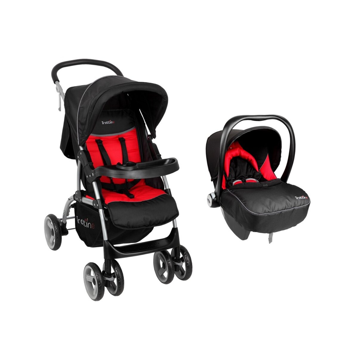 Poussette duo clearance auchan