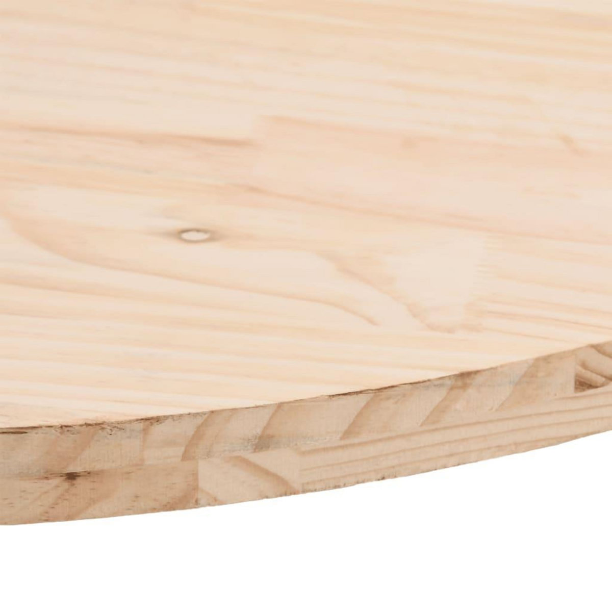 VIDAXL Dessus de table 60x30x2,5 cm bois de pin massif ovale