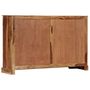 Voir la diapositive 3 : VIDAXL Armoire a chaussures 140 x 35  x 90 cm Bois massif de Sesham