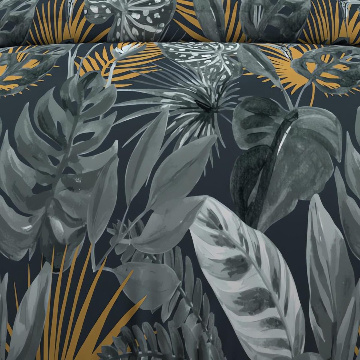 SOLEIL D'OCRE Parure housse de couette coton 57 fils TROPIC, par Soleil d'ocre