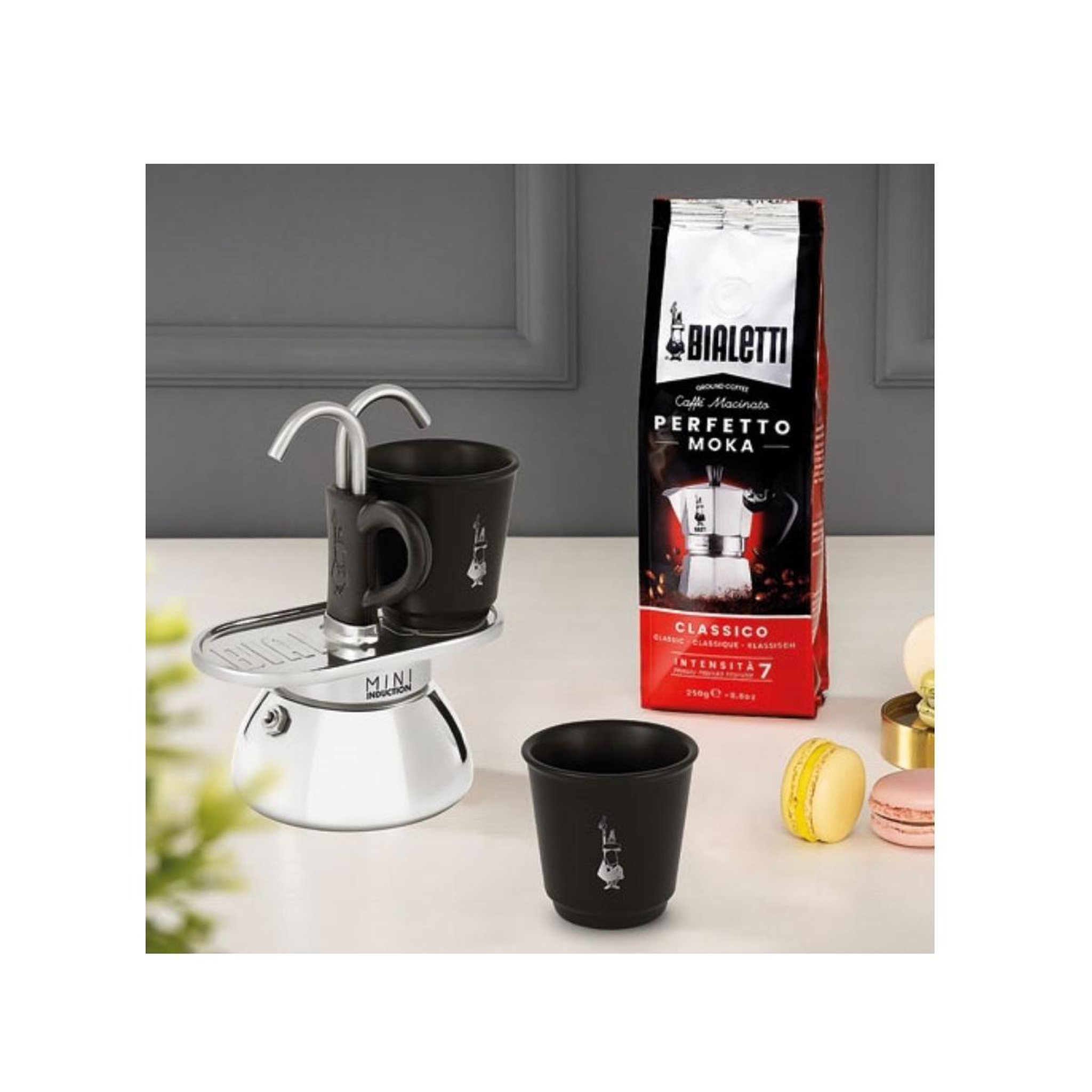 Voir la diapositive 2 : BIALETTI Cafetière italienne 2 tasses 0.1l inox - 0007310