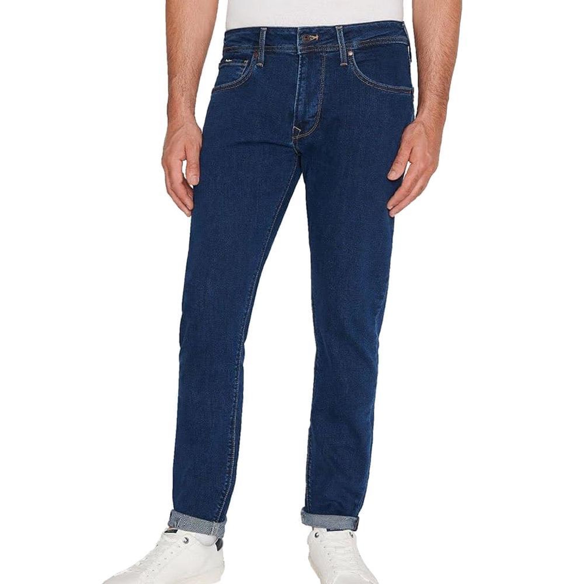 Pepe Jeans Jean Regular  Foncé Homme Pepe Jeans Tapered PM207390CT7. Coloris disponibles : Bleu