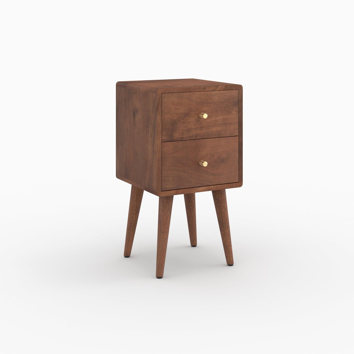 Rendez vous déco Table de chevet en bois de manguier-Oréa