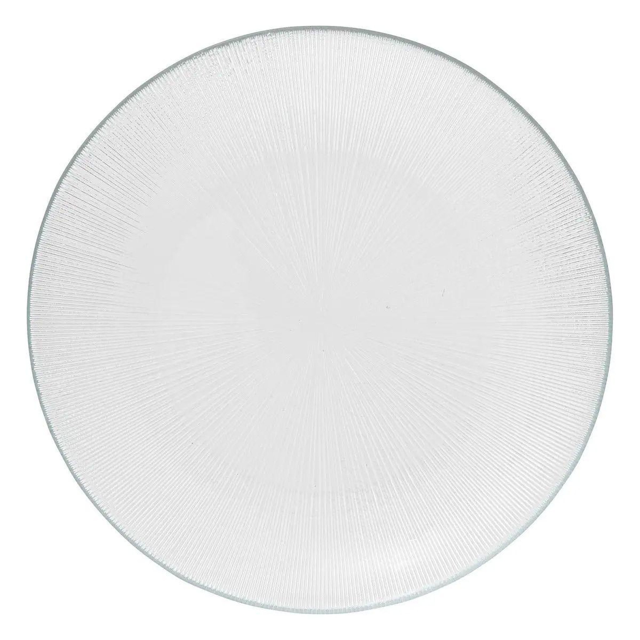 Voir la diapositive 1 : SECRET DE GOURMET Lot de 6 assiettes à dessert  elise  22cm transparent