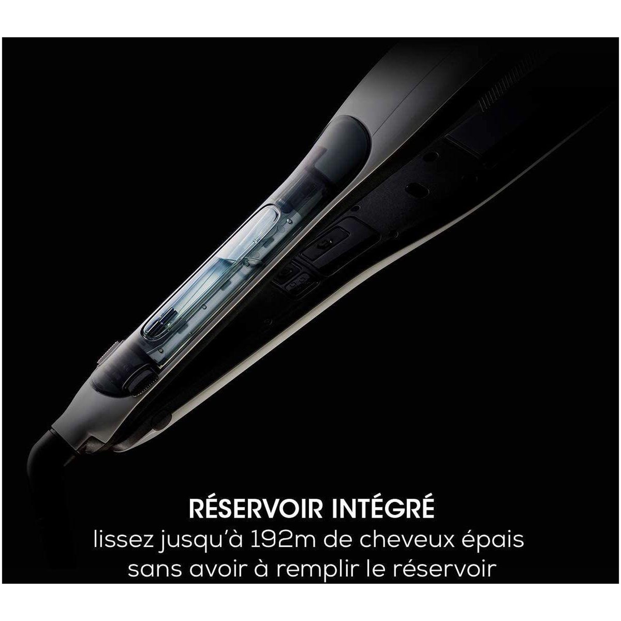 Voir la diapositive 4 : L'Oreal Expert Professionnel Lisseur vapeur Steampod 3 blanc
