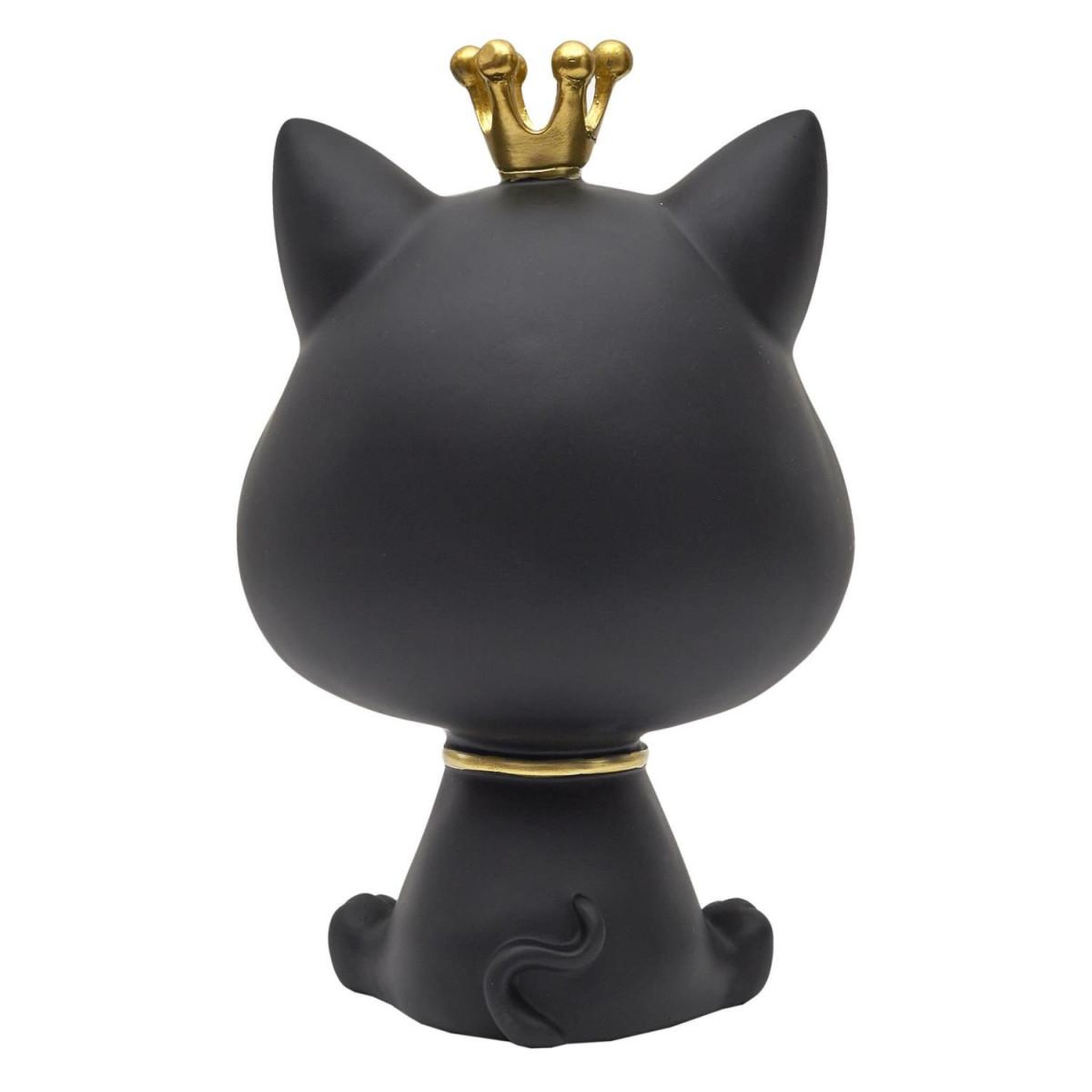 Voir la diapositive 3 : The Home Deco Factory Vide-poche statue  chat  25cm noir