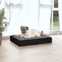 Voir la diapositive 5 : VIDAXL Lit pour chien Noir 61,5x49x9 cm Bois de pin solide