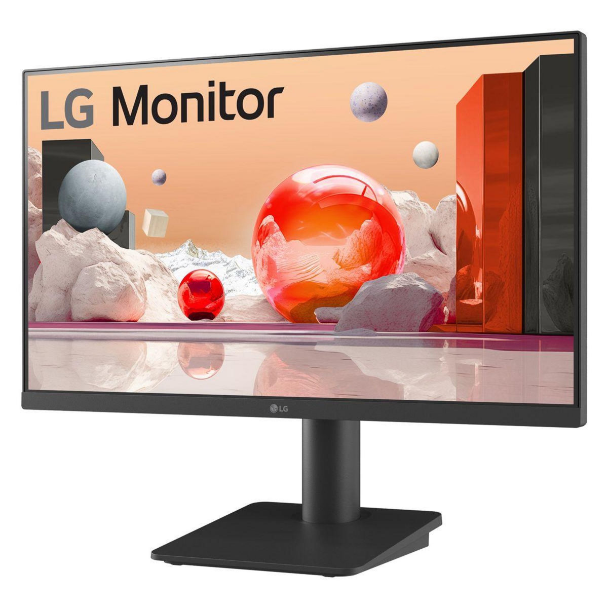 LG Ecran PC 24MS550-B Plat 24'' IPS