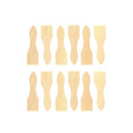 Fackelmann Lot de 12 spatules à raclette en bois FSC 13 cm Fackelmann