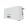 Voir la diapositive 1 : CECOTEC Grille-pain Cecotec Grille-pain Haute Performance 4 tranches blanc
