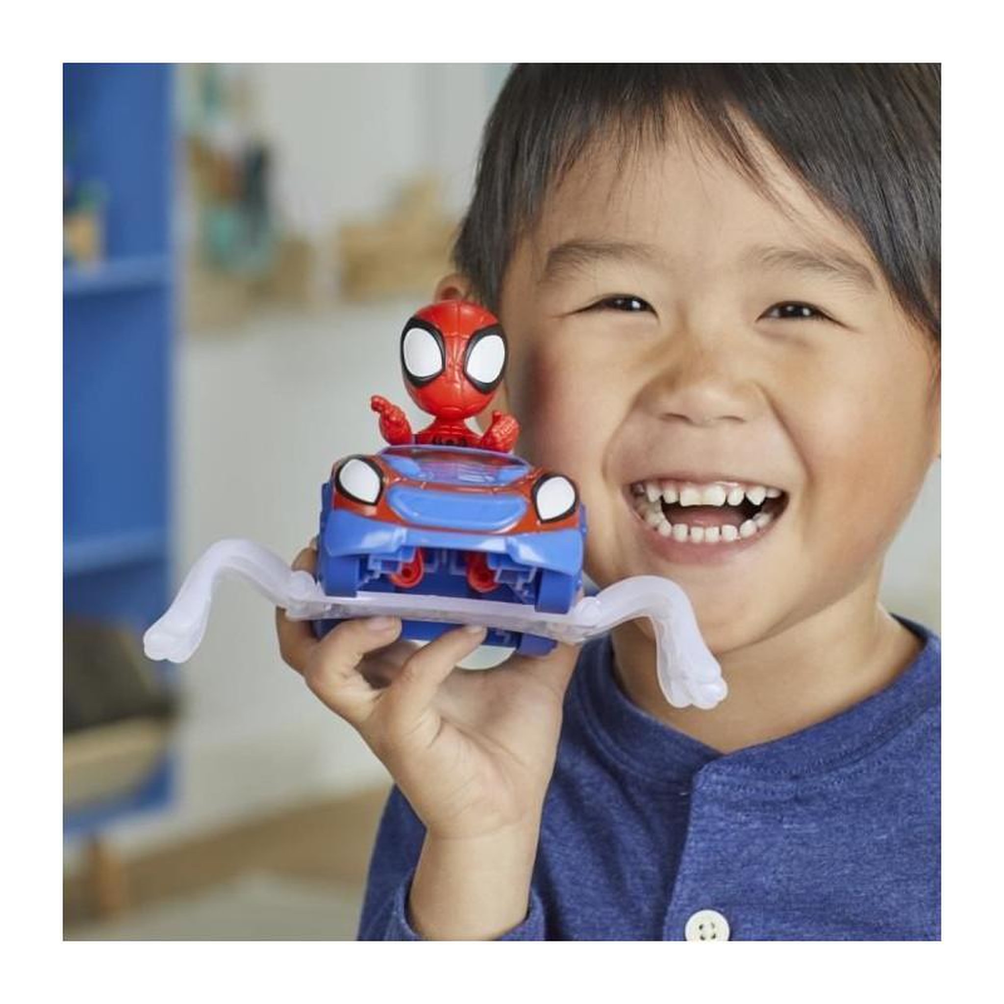Voir la diapositive 4 : HASBRO Arachno-bolide de Spidey, Marvel, jouets préscolaires, Spidey et ses Amis Extraordinaires