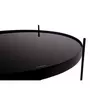 LISA DESIGN Glina - table basse - métal et verre - 48 cm -