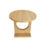 Voir la diapositive 2 : Paris Prix Table d'Appoint Design  Bau  45cm Naturel