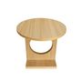 Voir la diapositive 2 : Paris Prix Table d'Appoint Design  Bau  45cm Naturel