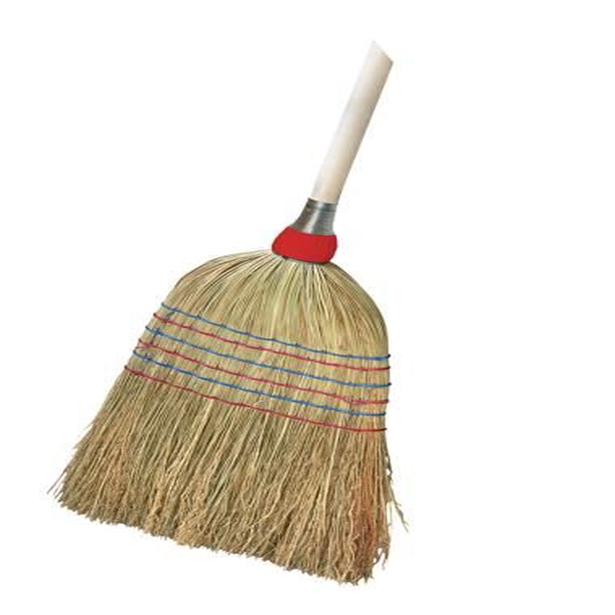 Leborgne Balai paille de riz - manche bois