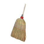 Leborgne Balai paille de riz - manche bois