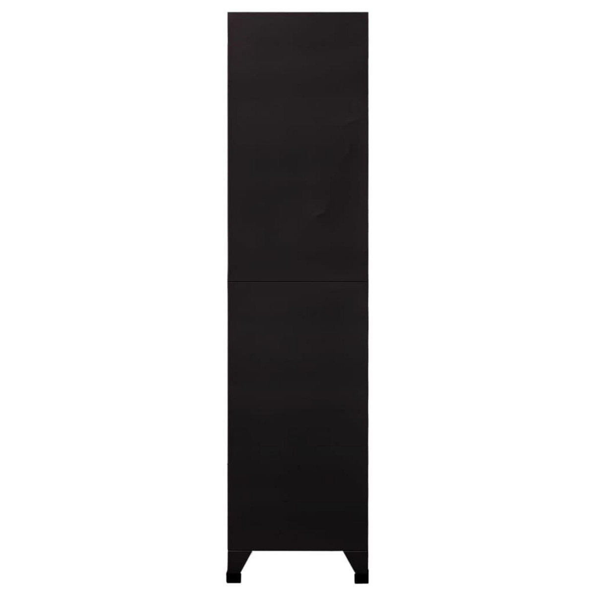 VIDAXL Armoire a casiers Noir 90x45x180 cm Acier
