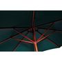 Voir la diapositive 3 : VIDAXL Parasol Vert 258 cm