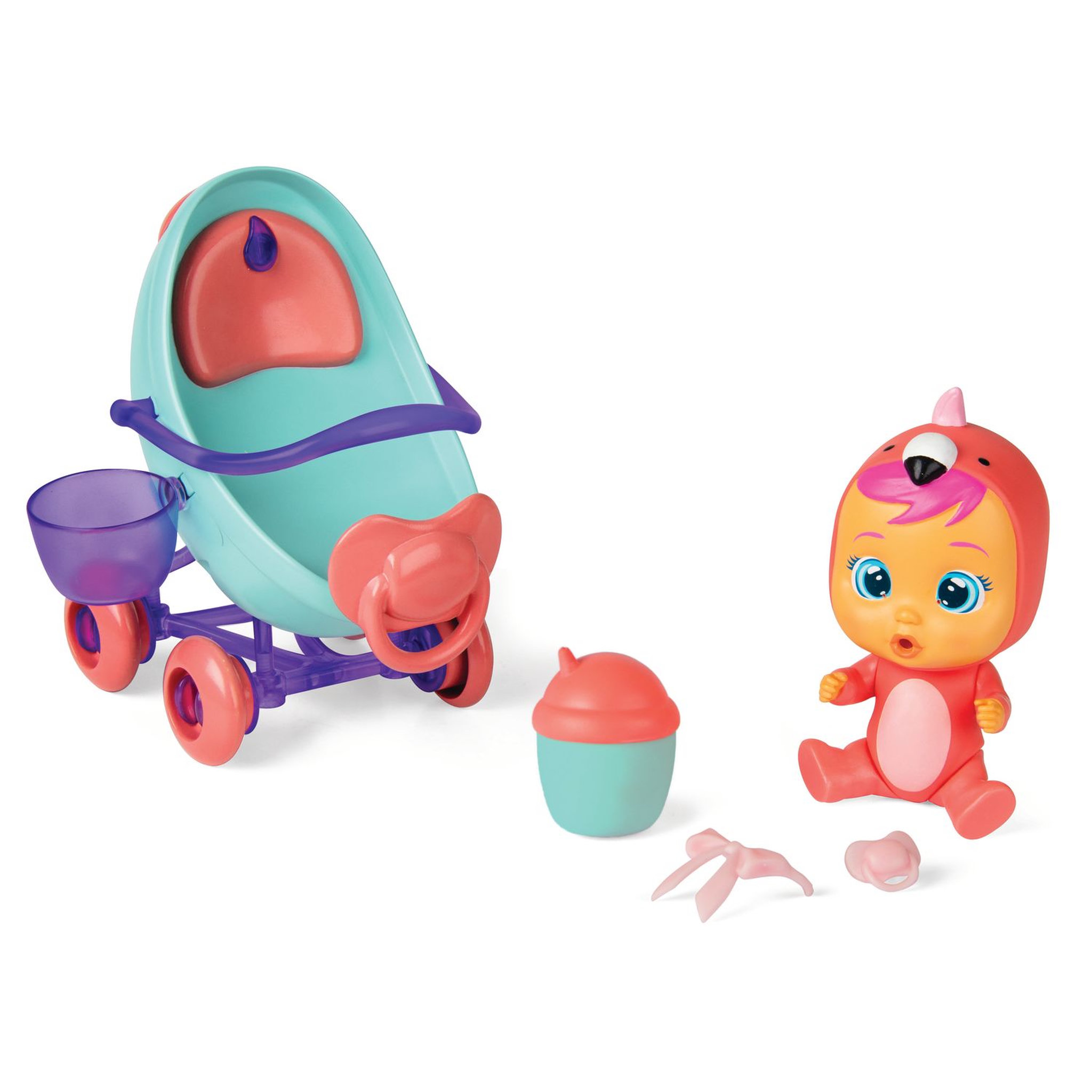 Voir la diapositive 1 : IMC TOYS Cry Babies Magic Tears - La Poussette de Fancy