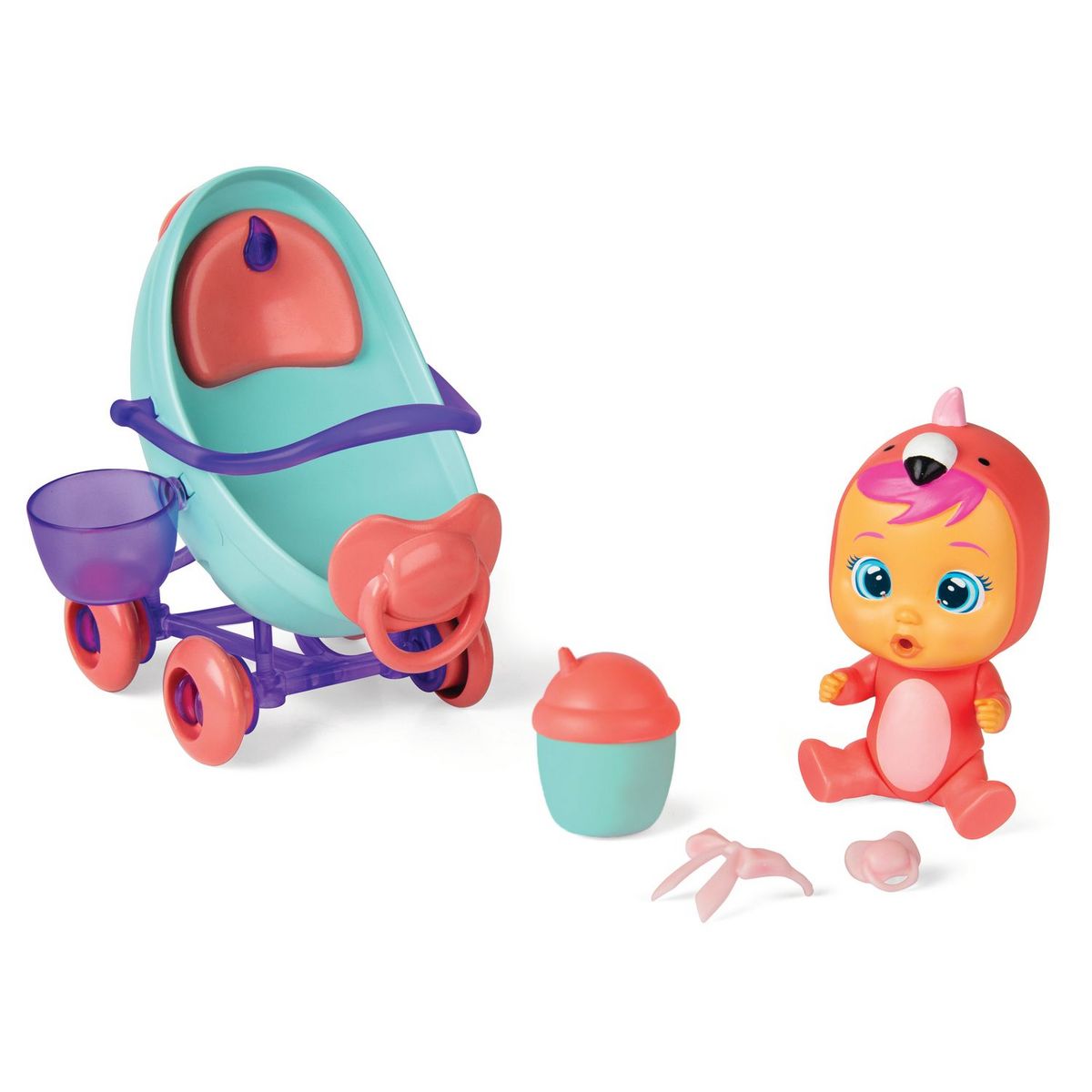 IMC TOYS Cry Babies Magic Tears - La Poussette de Fancy