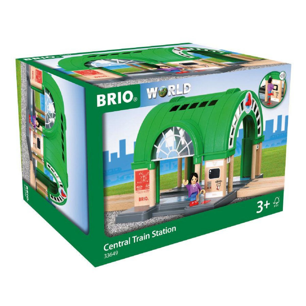 Brio 33649 Gare Centrale Sonore