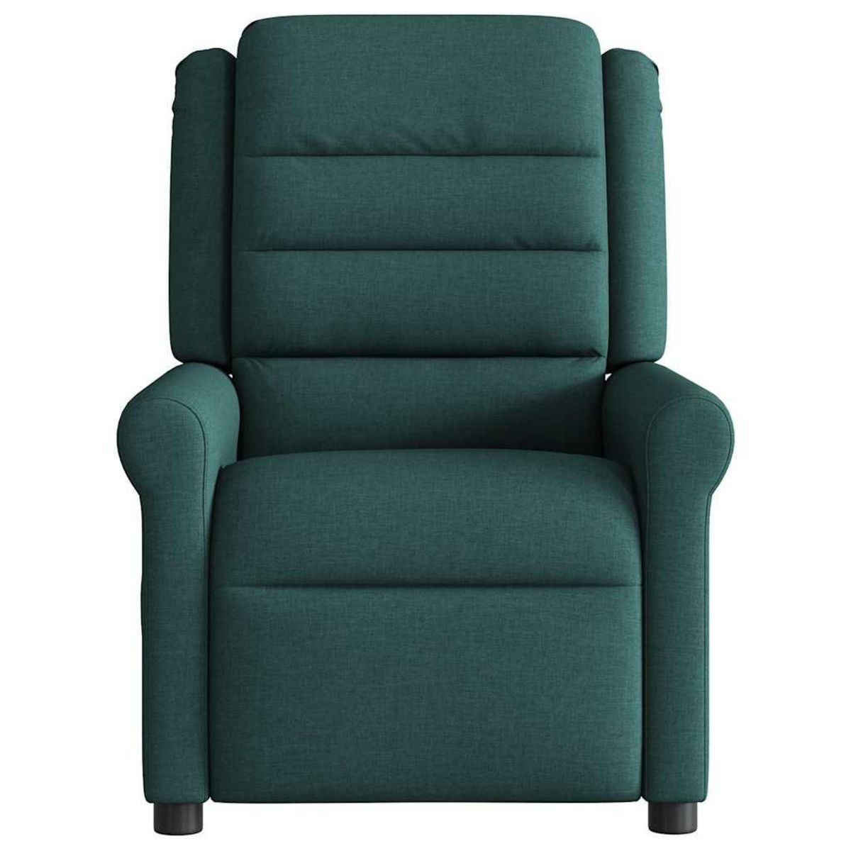 VIDAXL Fauteuil de massage inclinable Vert fonce Tissu