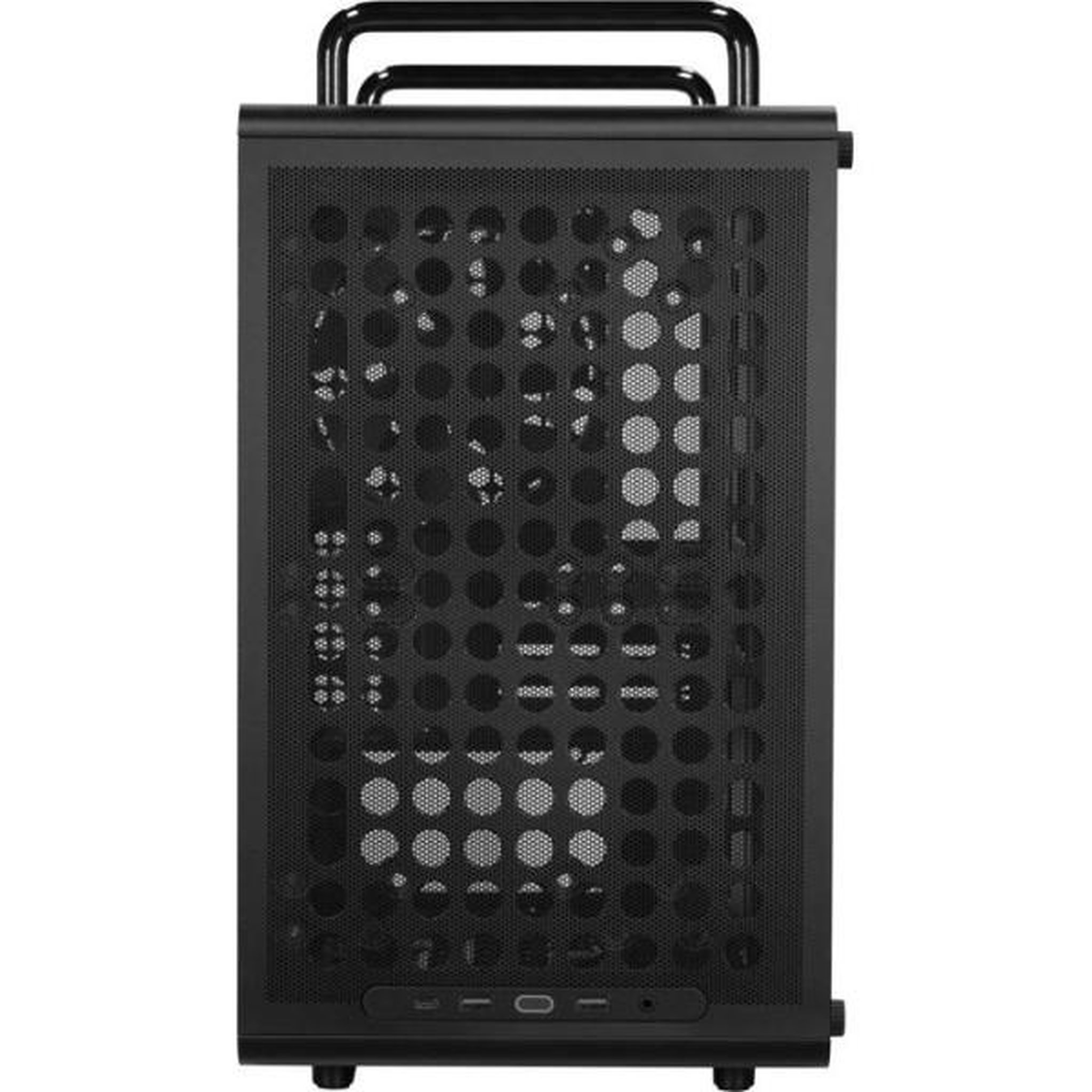 Voir la diapositive 5 : Cooler Master Boîtier PC Mini Tour - COOLER MASTER - QUBE 340 Black - Micro-ATX/Mini-ITX - Installation verticale ou horizontale - Verre trem