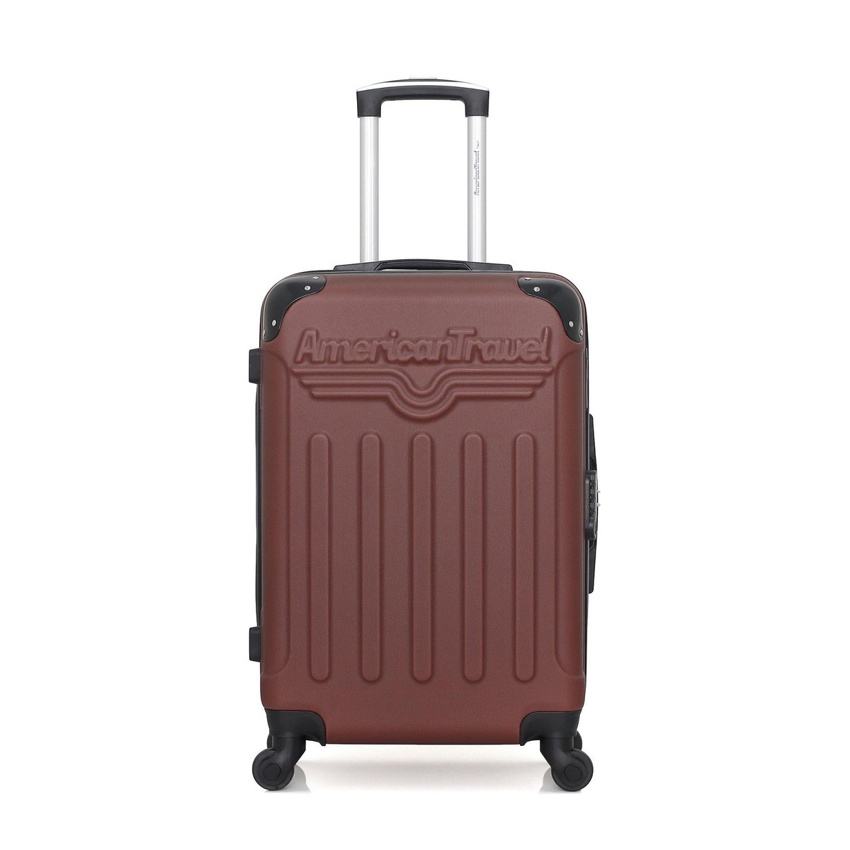 AMERICAN TRAVEL AMERICAN TRAVEL - Valise Weekend HARLEM-A 60 cm 4 Roues