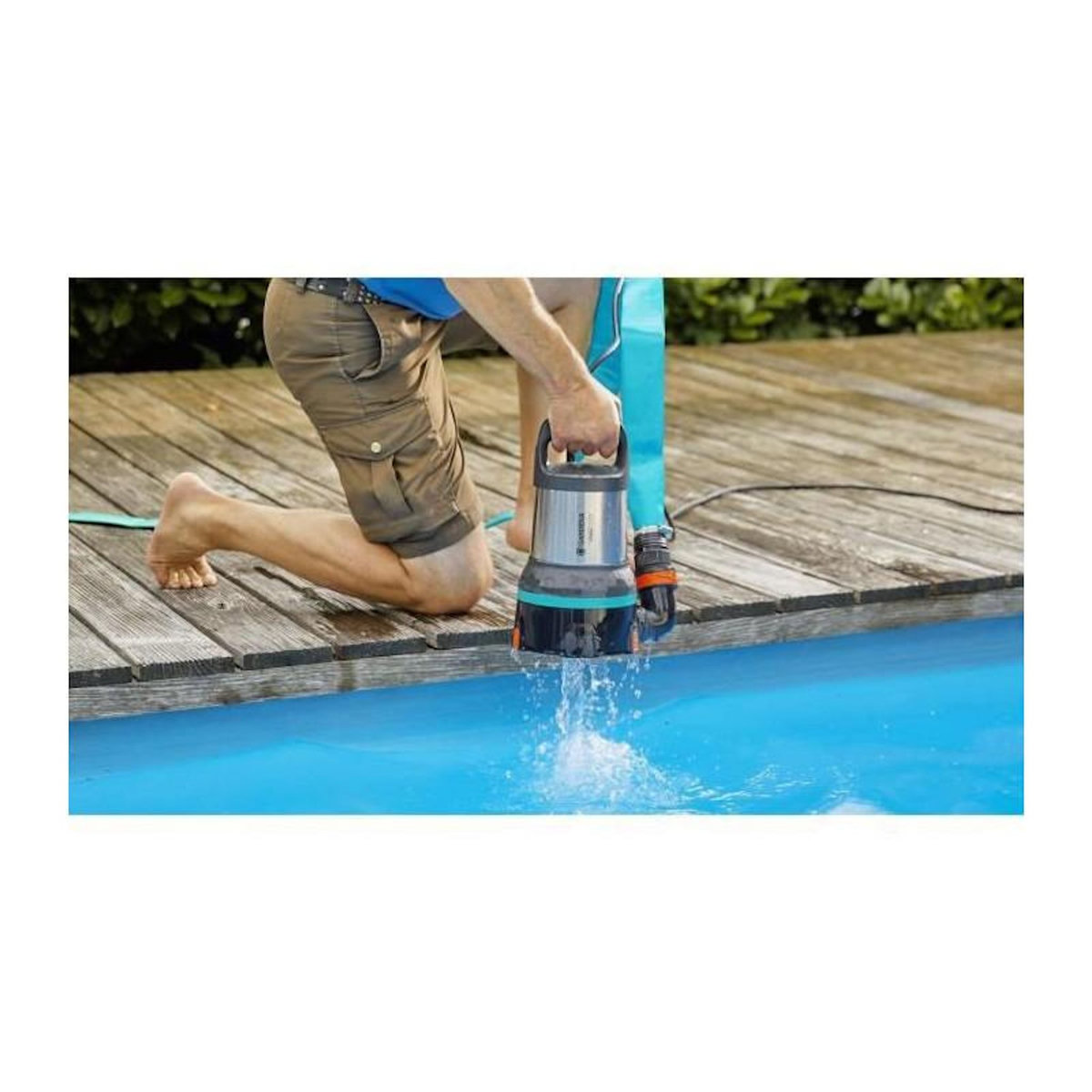 Gardena GARDENA Pompe devacuation eaux claires 17000 Aquasensor