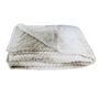 Voir la diapositive 2 : Paris Prix Plaid Tie and Dye  Teintes  150x200cm Beige