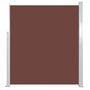 Voir la diapositive 2 : VIDAXL Auvent lateral retractable 160 x 500 cm Marron