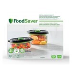 FOODSAVER Boîte sous vide FFC025X01 lot 700ml + 1.2L